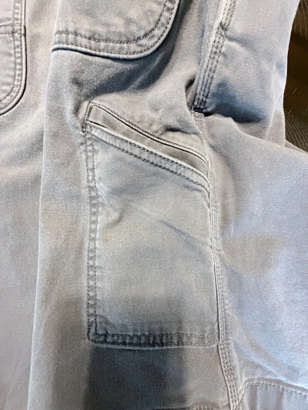 CARHART Rugged Flex Relaxed Fit Work Shorts Gray Men’s Size 38 Utility - Picture 4 of 7